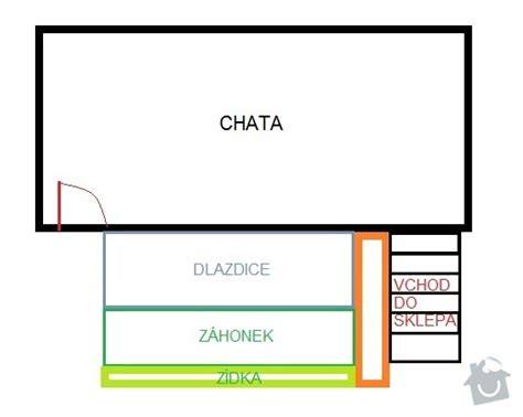 Schéma správneho spádovania terasy