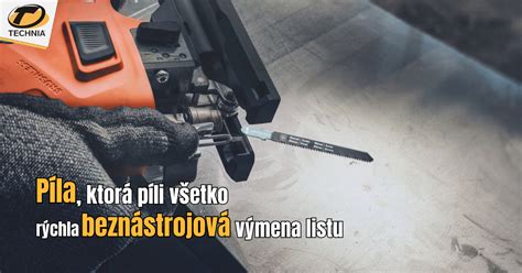 Priamočiara píla reže rôzne materiály