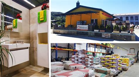Rozmanitý sortiment základných stavebných materiálov pre dom a záhradu
