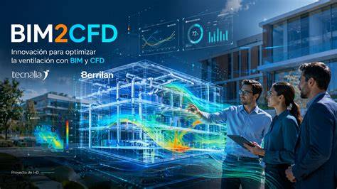 BIM modelovanie a CFD simulácia šírenia dymu