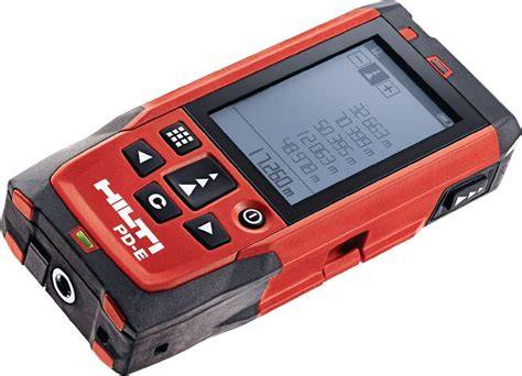 Hilti laserový diaľkomer v prevádzke