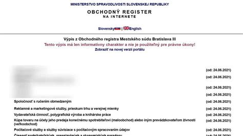 Karta spoločnosti Fúto - R. s.r.o. z obchodného registra