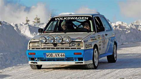 Homologovaný špeciál Volkswagen Golf Rallye