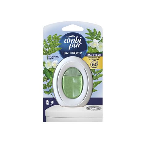 Kúpeľňový osviežovač Ambi Pur Bathroom s detailom technológie Odour Clear™