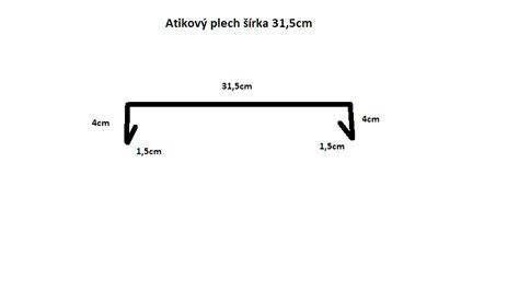 Estetické klampiarske oplechovanie atiky