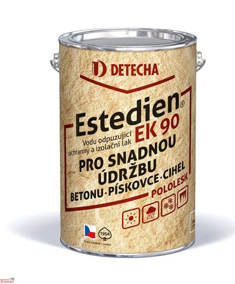 Mapa: Rôzne povrchy vhodné pre aplikáciu Estedien EK 90