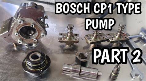 Rez vysokotlakovým čerpadlom Bosch CP1