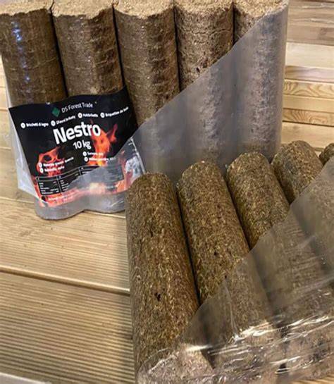 Príklad paliva: drevené brikety Nestro