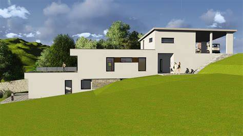 Architektonické riešenia domov na svahu s terasami