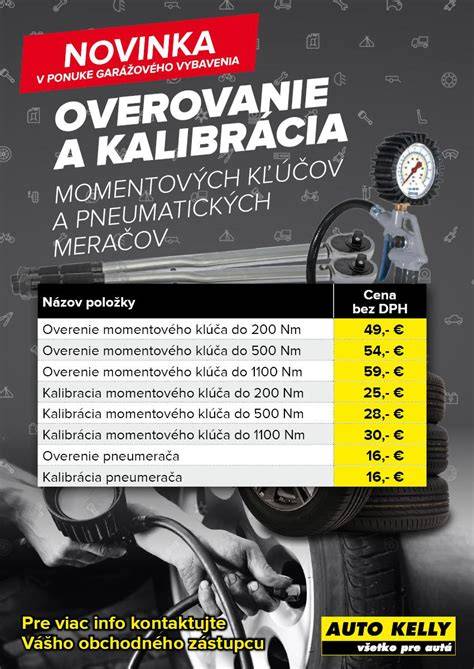 Presná kalibrácia momentových kľúčov