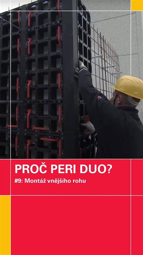 Modulárne komponenty PERI DUO debnenia a ich montáž
