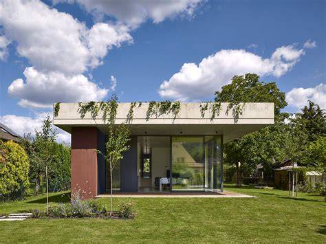 Pohľadový betón v modernej exteriérovej architektúre