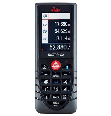 Digitálny hľadáčik laserového diaľkomeru Leica DISTO D8