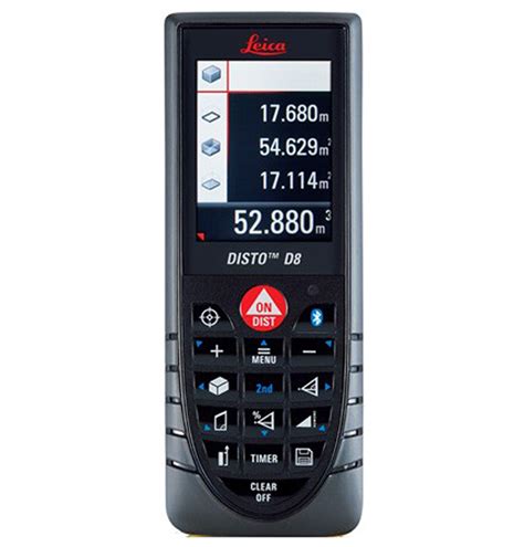 Obsah balenia laserového diaľkomeru Leica DISTO D8 ProPack