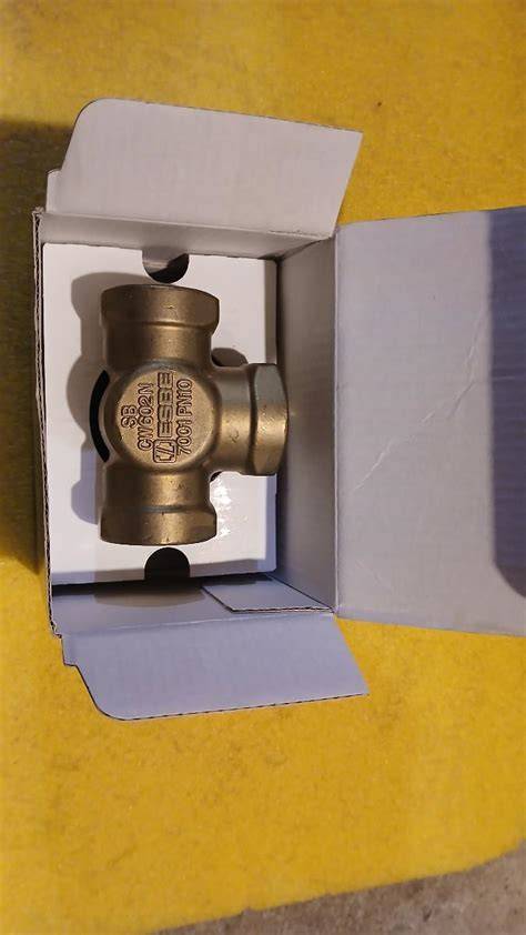 Detail ručného kolieska zmiešavacieho ventilu ESBE VRG 131