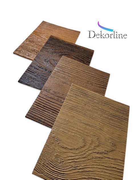 Vzorky drevených a MDF materiálov pre interiérové prvky