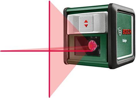 Krížový laser Bosch Quigo v prevádzke