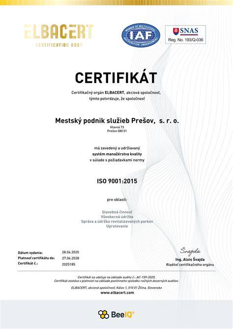 Certifikácia kvality okenného kovania
