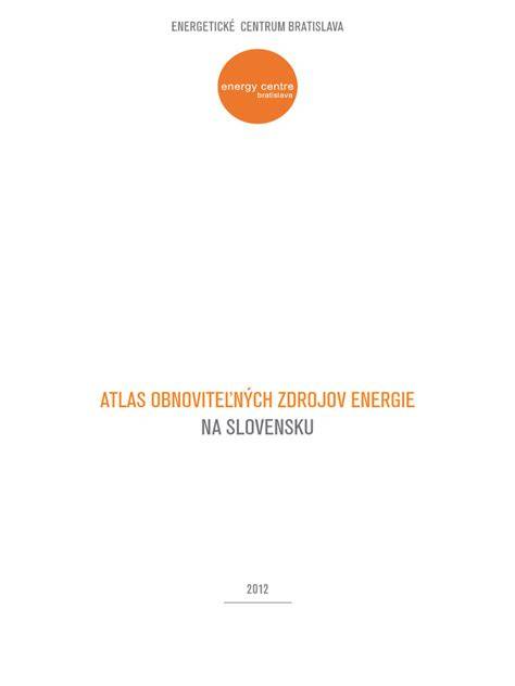 Príklady inštalácií obnoviteľných zdrojov energie