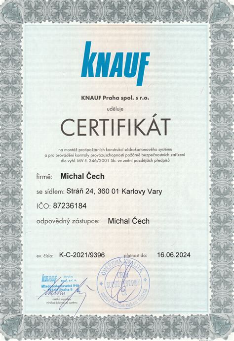 Certifikát záruky a predaja vykurovacieho zariadenia