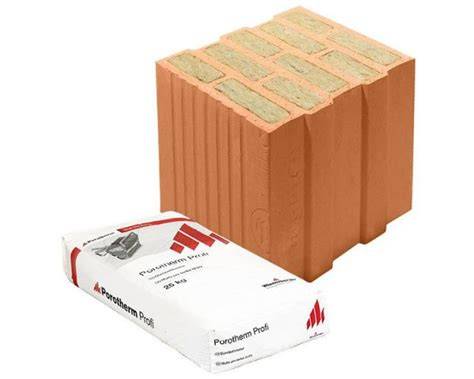 Porotherm 30 Profi tehla v priereze