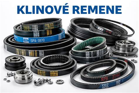 Príslušenstvo k hriadeľu cirkulára: remenice a klinové remene