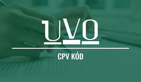 Štruktúra CPV kódov
