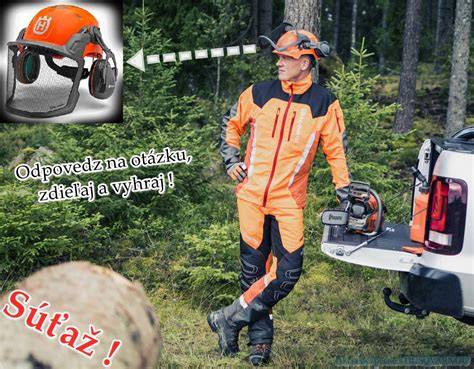 Ochranné pomôcky pri práci s motorovou pílou