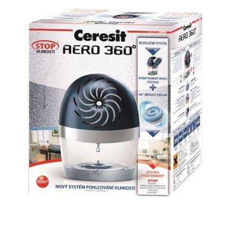 Pohlcovač vlhkosti Ceresit Aero 360 s náhradnými tabletami