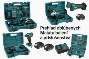 Prehľad produktov a príslušenstva Makita