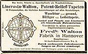 Frederick Walton a jeho prvý patent na linoleum