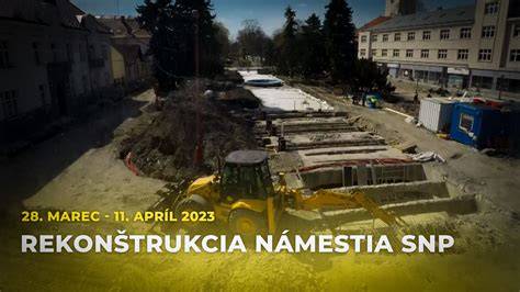 Rekonštrukcia infraštruktúry námestia Levoča