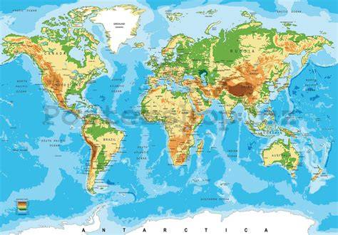 Globálna mapa s vyznačenými krajinami uplatňujúcimi spotrebné dane