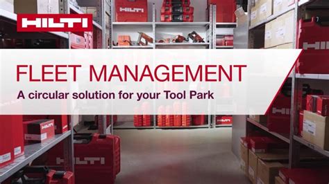 Infografika: Výhody Hilti Fleet Management