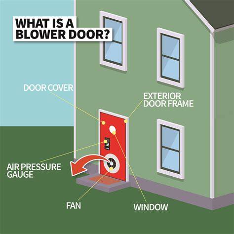 Blower door test