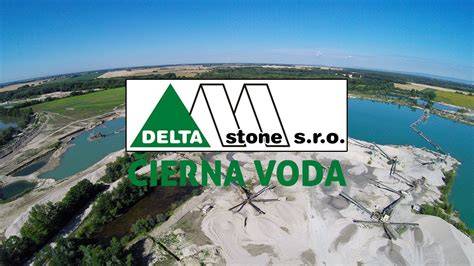 Ťažba a triedenie štrku v lome