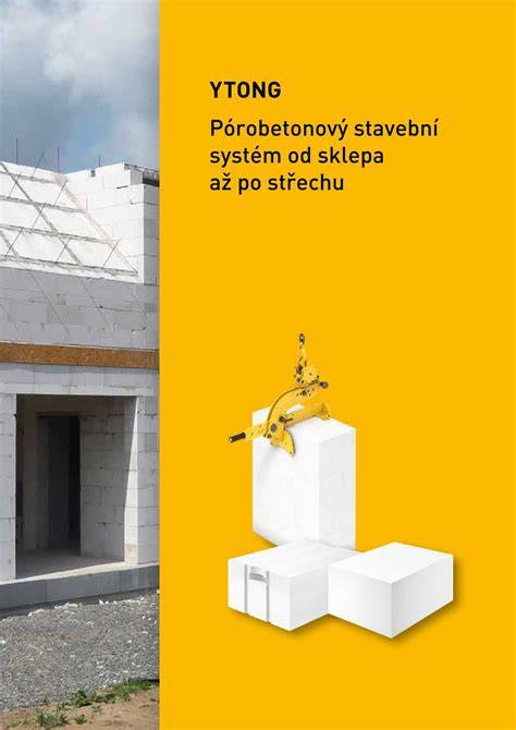 Schéma rozmerov Ytong Klasik tvárnice a jej technické údaje