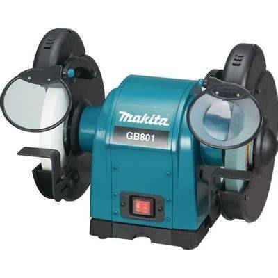 Makita GB602W s držiakom na ostrenie píl
