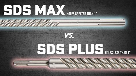 Rozdiely medzi SDS-Plus a SDS-Max
