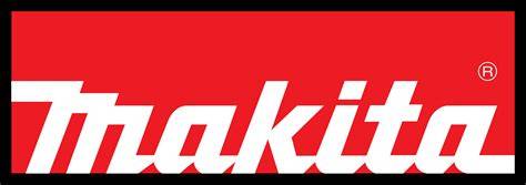Logo spoločnosti Makita a ukážka sortimentu elektrického náradia