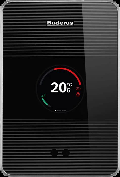 Ovládací panel Logamatic kotla Buderus