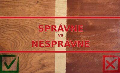 Porovnanie správne a nesprávne obložených rohov stien