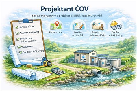 Ilustrácia údržby domácej ČOV