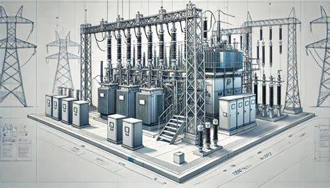 Transformačná stanica pred a po modernizácii (RETROFIT)