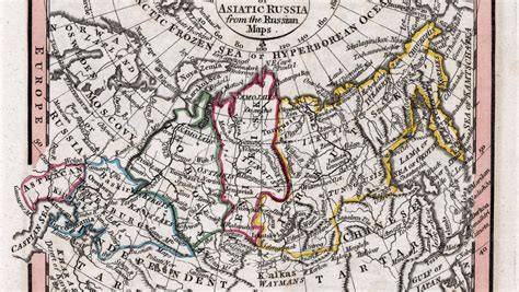 Mapa Vorkuty a polárneho kruhu v Rusku