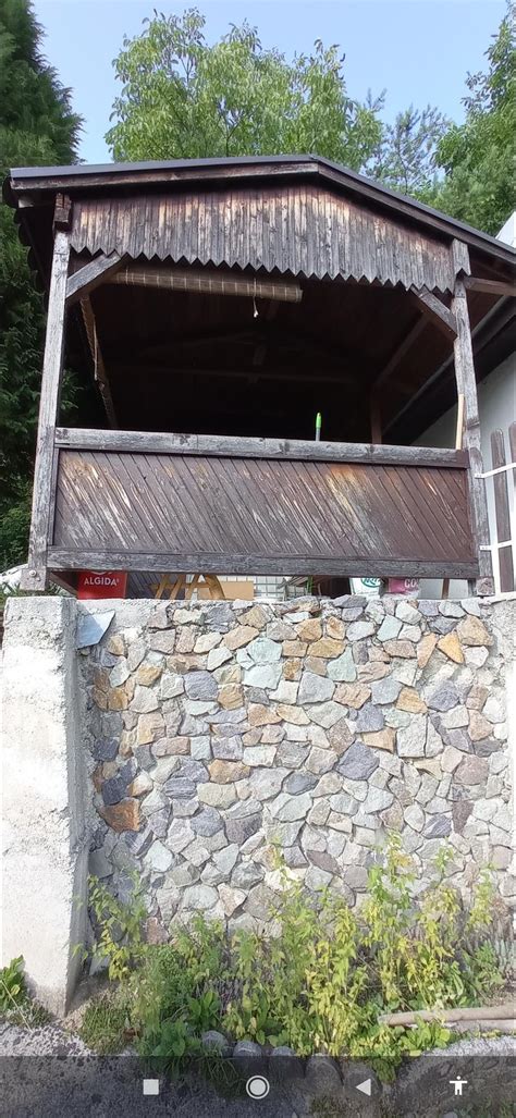 Vizualizácia použitia drevoplastového obkladu v exteriéri