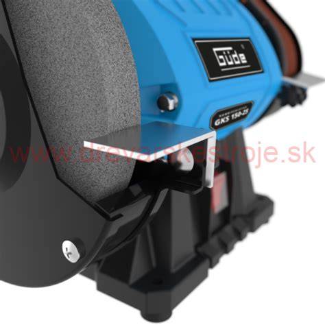 Elektrická brúska Güde GKS 108 v akcii