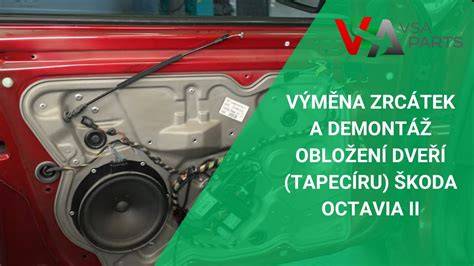 Detail otvorených predných dverí Octavia III