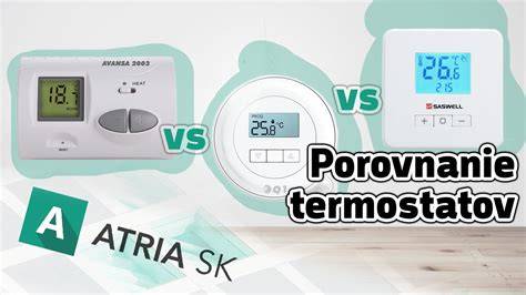 Porovnanie starých a moderných termostatov