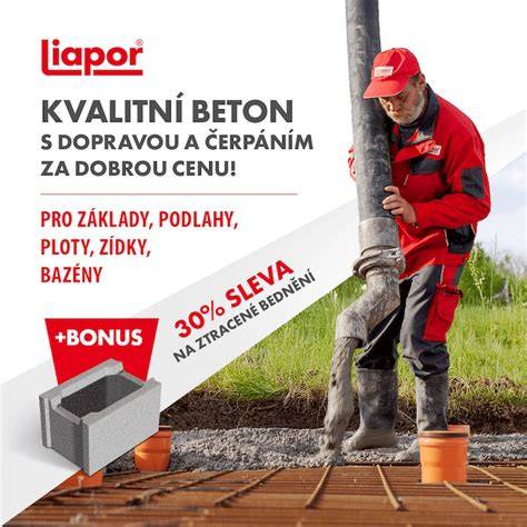 Porovnanie Liaporu a betónového poteru